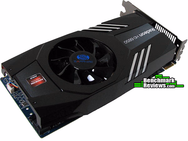Sapphire Radeon HD 6850 Video Card, rear view