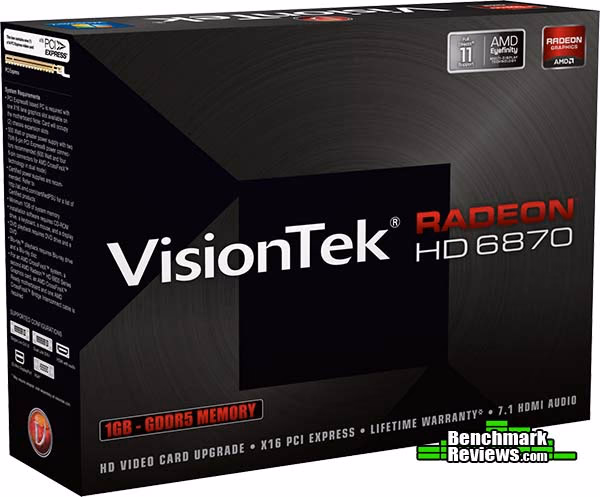 VisionTek Radeon HD 6870 Video Card, packaging