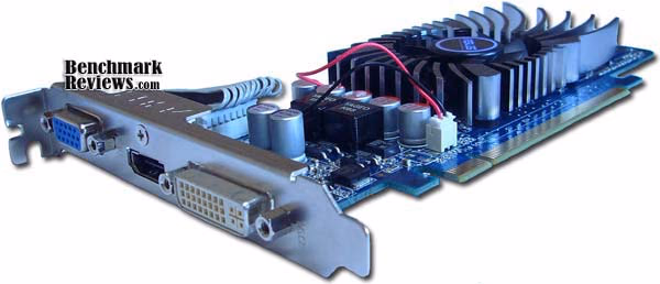 ASUS EN9400GT Front, bottom view