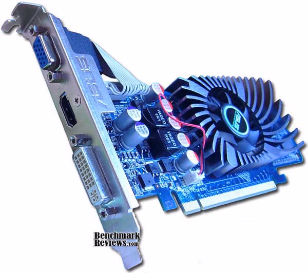 ASUS EN9400GT Front Side View