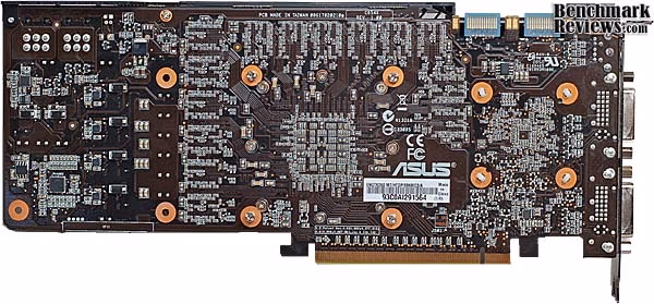 ASUS ENGTX260 Matrix, back view