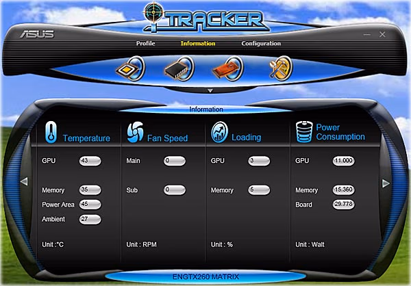 ASUS ENGTX260 Matrix iTrack