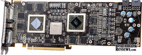 ATI Radeon HD 5970 Hemlock GPU Bare PCB