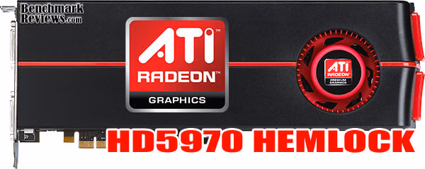ATI Radeon HD 5970 Hemlock GPU Video Card, splash
