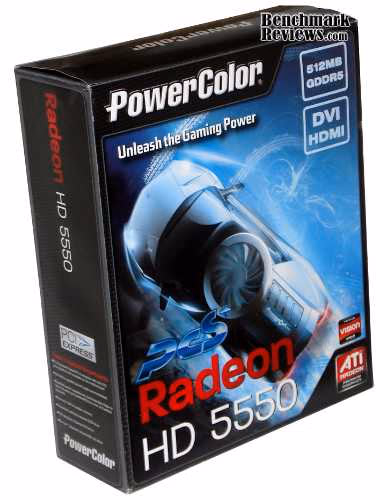 PowerColor PCS+ HD5550 512MB GDDR5 Video Card AX5550 512MD5-PP