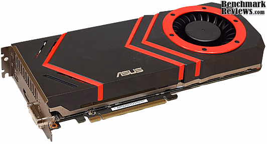 ASUS EAH5870v2 Video Card, bottom view