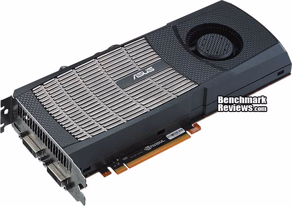 ASUS ENGTX480 Video Card, angle view