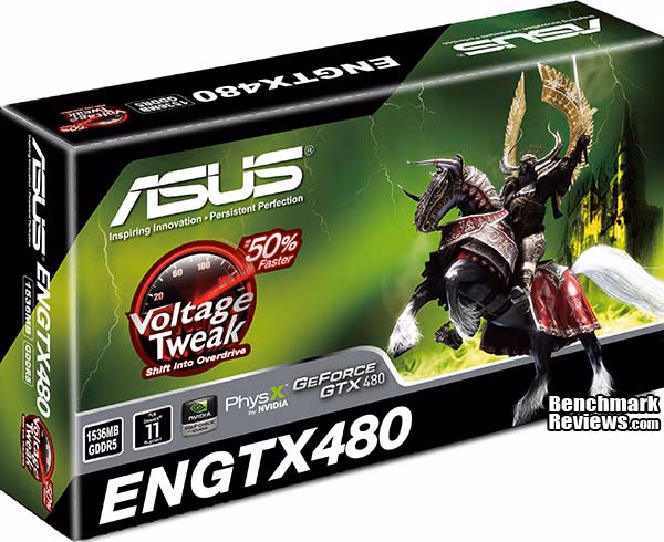 ASUS ENGTX480 Video Card, package
