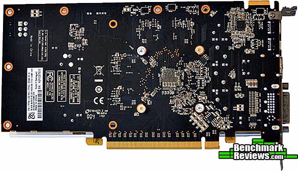 XFX r7770 Black Edition, back view