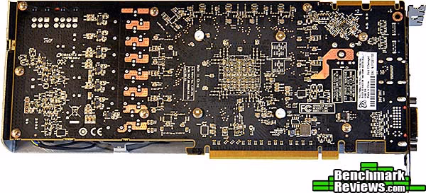 XFX r7950 Black Edition, back view