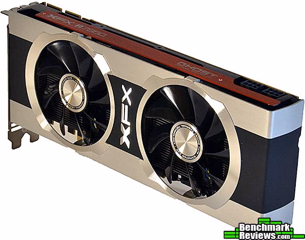 XFX r7950 Black Edition, front view