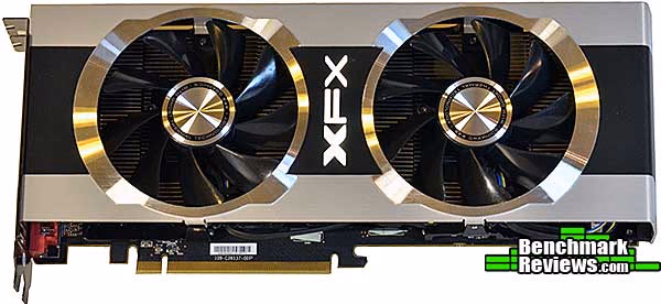 XFX r7950 Black Edition, side view