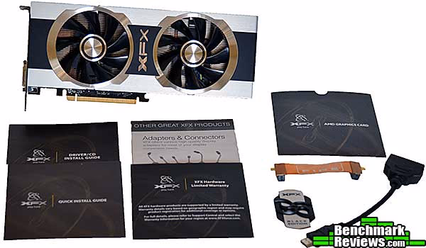 XFX r7970 Black Edition, accessories