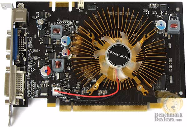 Foxconn GeForce 9500 GT, top view