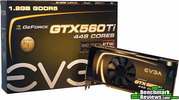 EVGA GTX560Ti 448 Box Card