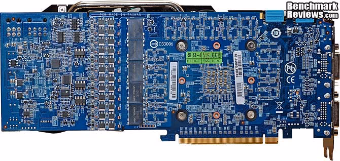 Gigabyte GTX 480 SOC Video Card Back Full