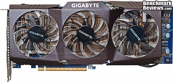 Gigabyte GTX 480 SOC Video Card, front view