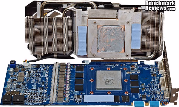 Gigabyte GTX 480 SOC Video Card HSF Card Separate
