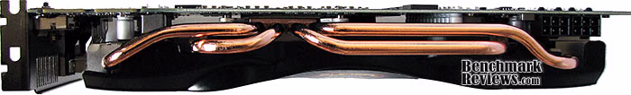 Gigabyte Radeon HD5870 SOC, side view