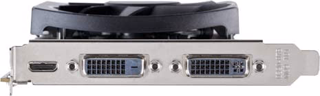NVIDIA GeForce GTX 650Ti, front view