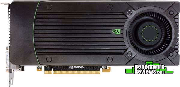 NVIDIA GeForce GTX 670, top view