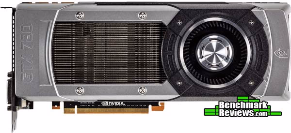 NVIDIA GeForce GTX 780, front view