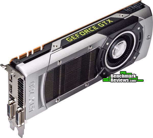 NVIDIA GeForce GTX 780, top view