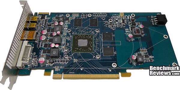 HIS HD7770 iCooler 1GB PCB, front view