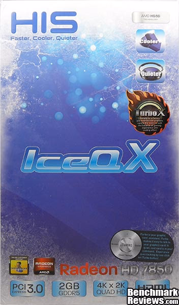 HIS HD7850 IceQ X Turbo X 2GB, box