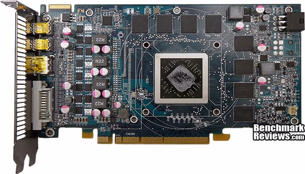 HIS HD7850 IceQ X Turbo X 2GB PCB, front view