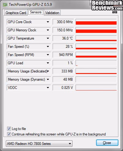 HIS HD7870 IceQ Turbo 2GB GPU Z Idle