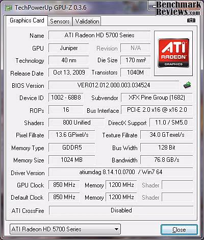 XFX Radeon HD5770 GPU Z 036