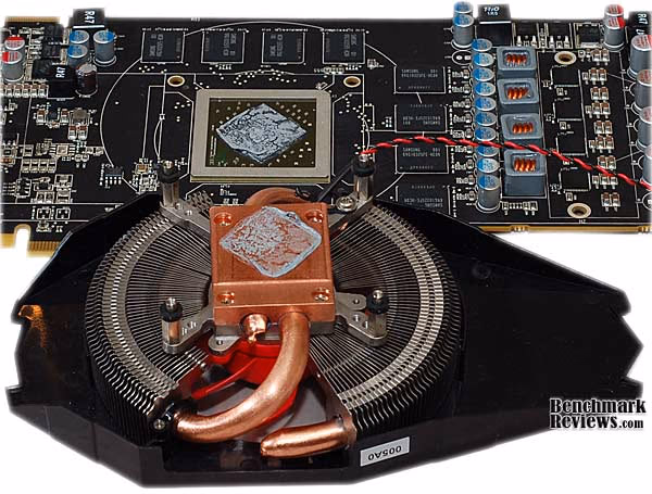 XFX HD 5830 Video Card HSF And Board
