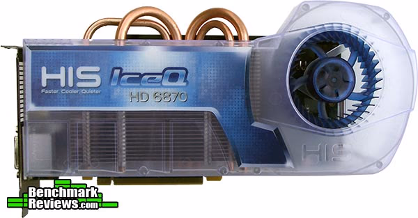 HIS Radeon HD6870 IceQ Top View