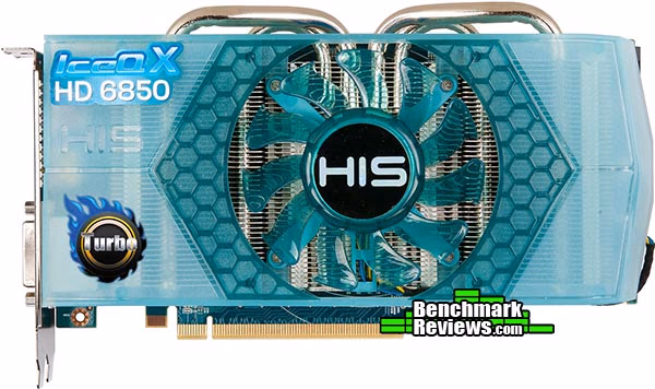 HIS HD6850 IceQ X Turbo Front View