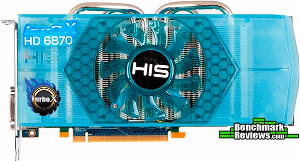 HIS HD6870 IceQ X Turbo X Front View