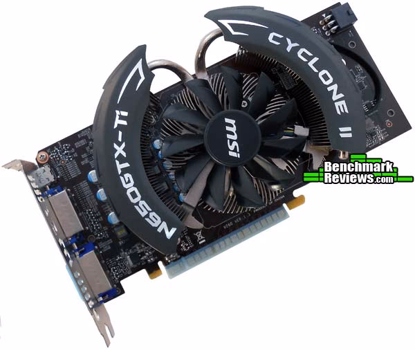 MSI GTX 650Ti Power Angle Down