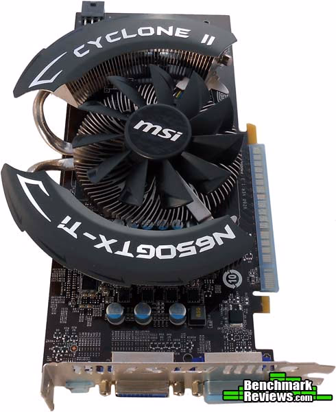 MSI GTX 650Ti Power Straight Down