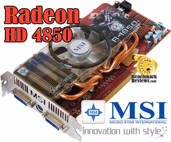 MSI R4850, splash