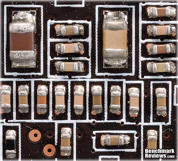 MSI N460GTX Cyclone 1GD5 OC Solder Quality, closeup
