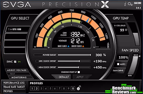 MSI gtx680 Lightning Clocks