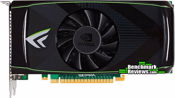 GeForce GTS450, top view