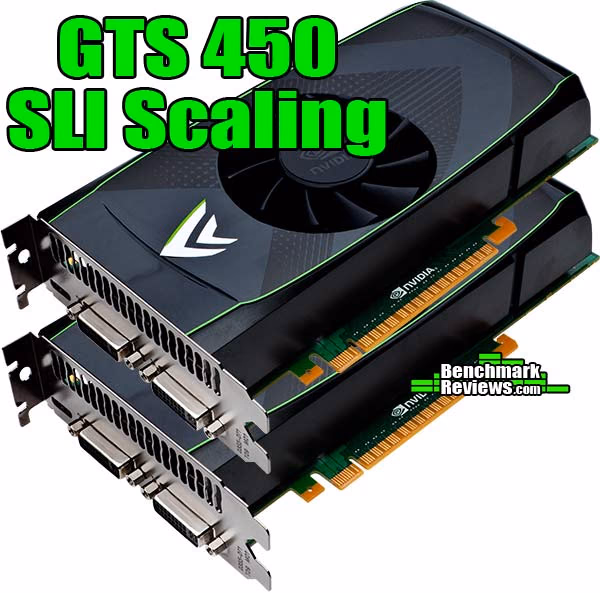 NVIDIA GeForce GTS450 SLI Scaling