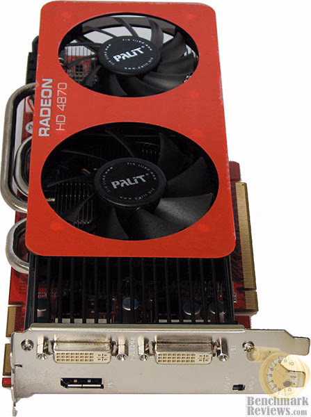 Palit HD 4870 Sonic Top, front view