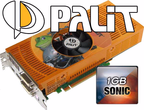 Palit 9600 GT, splash