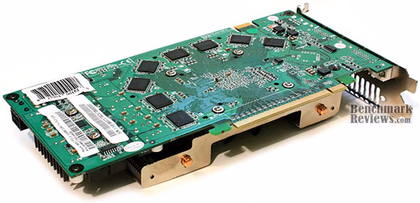 Palit 9800GT 1GBDDR3, back view