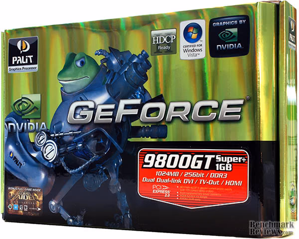 Palit 9800GT 1GB DDR3, box