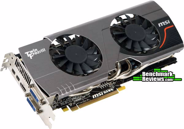 MSI 6870 Hawk Angle Down