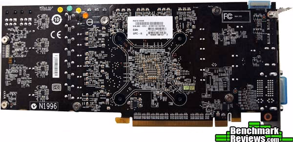 MSI 6870 Hawk, back view