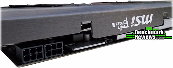 MSI R6950 Twin Frozr III Power Edition Power, connectors